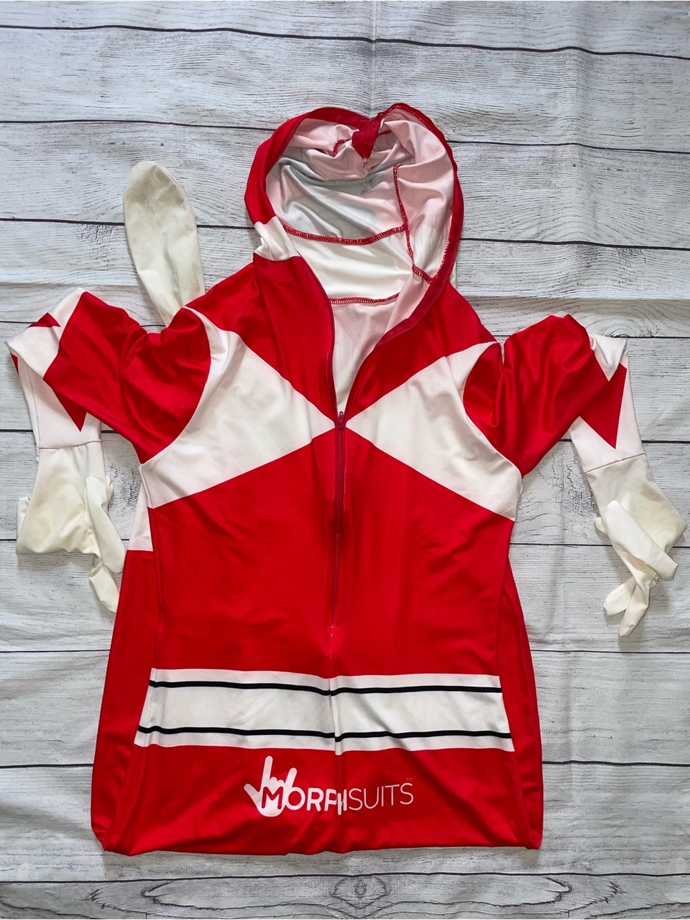 Power Ranger Red Ranger Costume - Picture 3 of 4